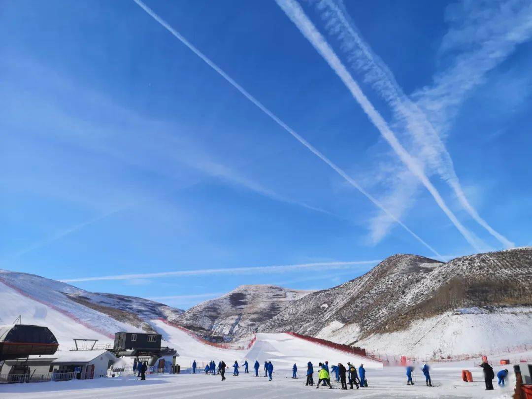 凉城岱海滑雪场图片