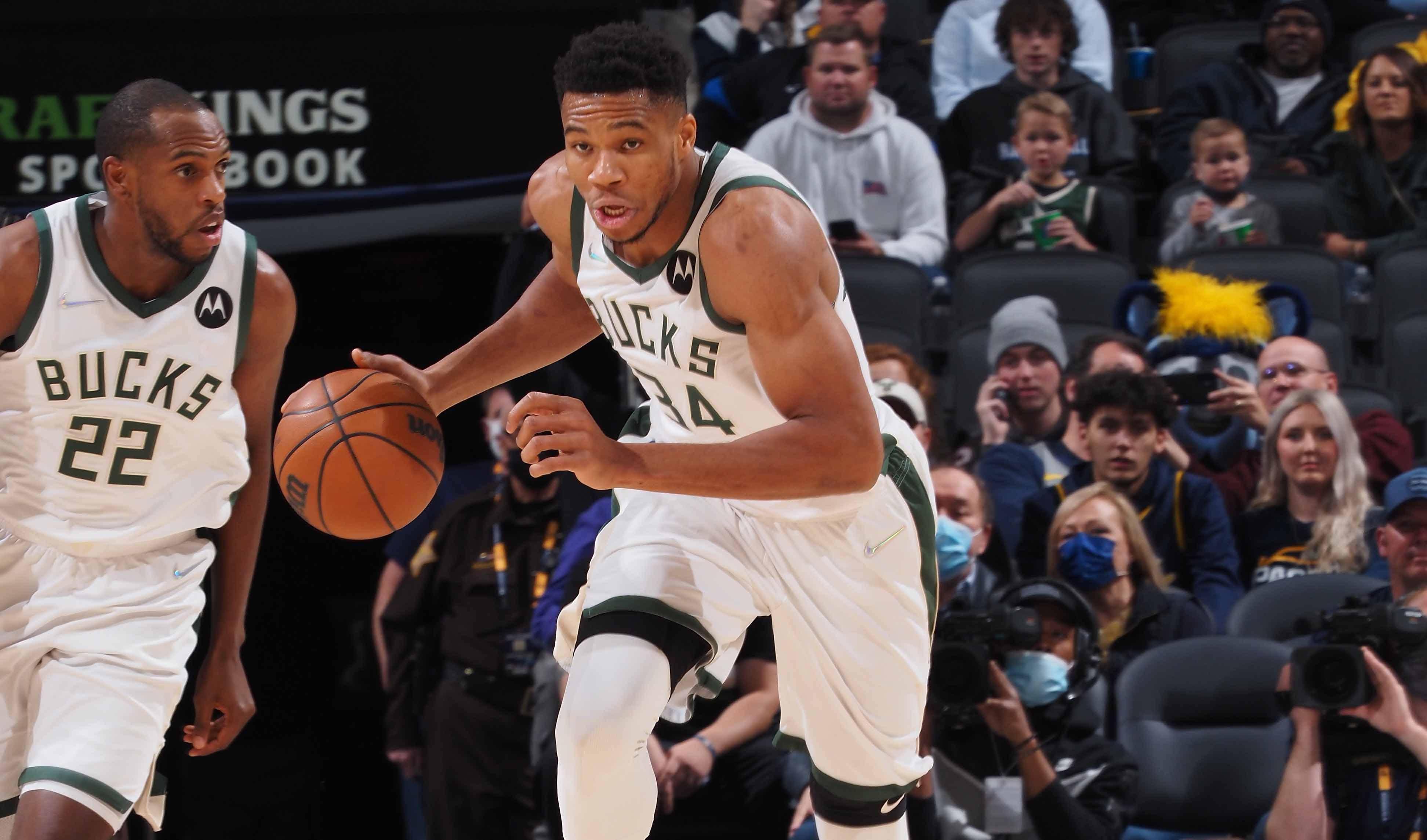 北京时间2021年11月29日,nba常规赛继续进行,在雄鹿队客场挑战步行者