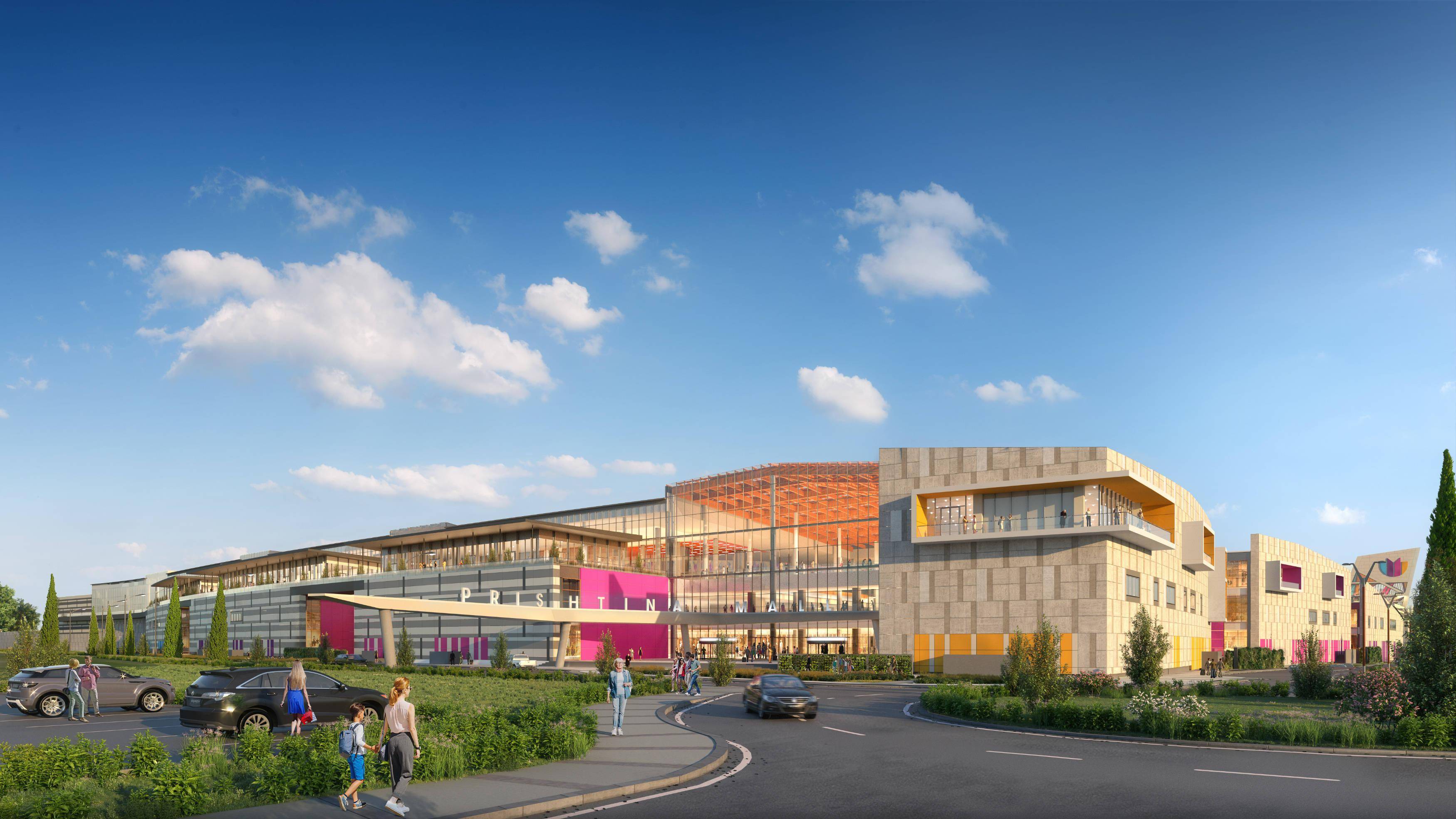 普里什蒂纳购物中心prishtina mall / laguarda.low architects (lla)