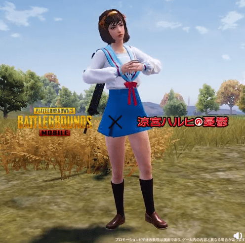 吐槽|PUBG日服和涼宮春日的憂郁聯動，建模惹吐槽：神魔東西