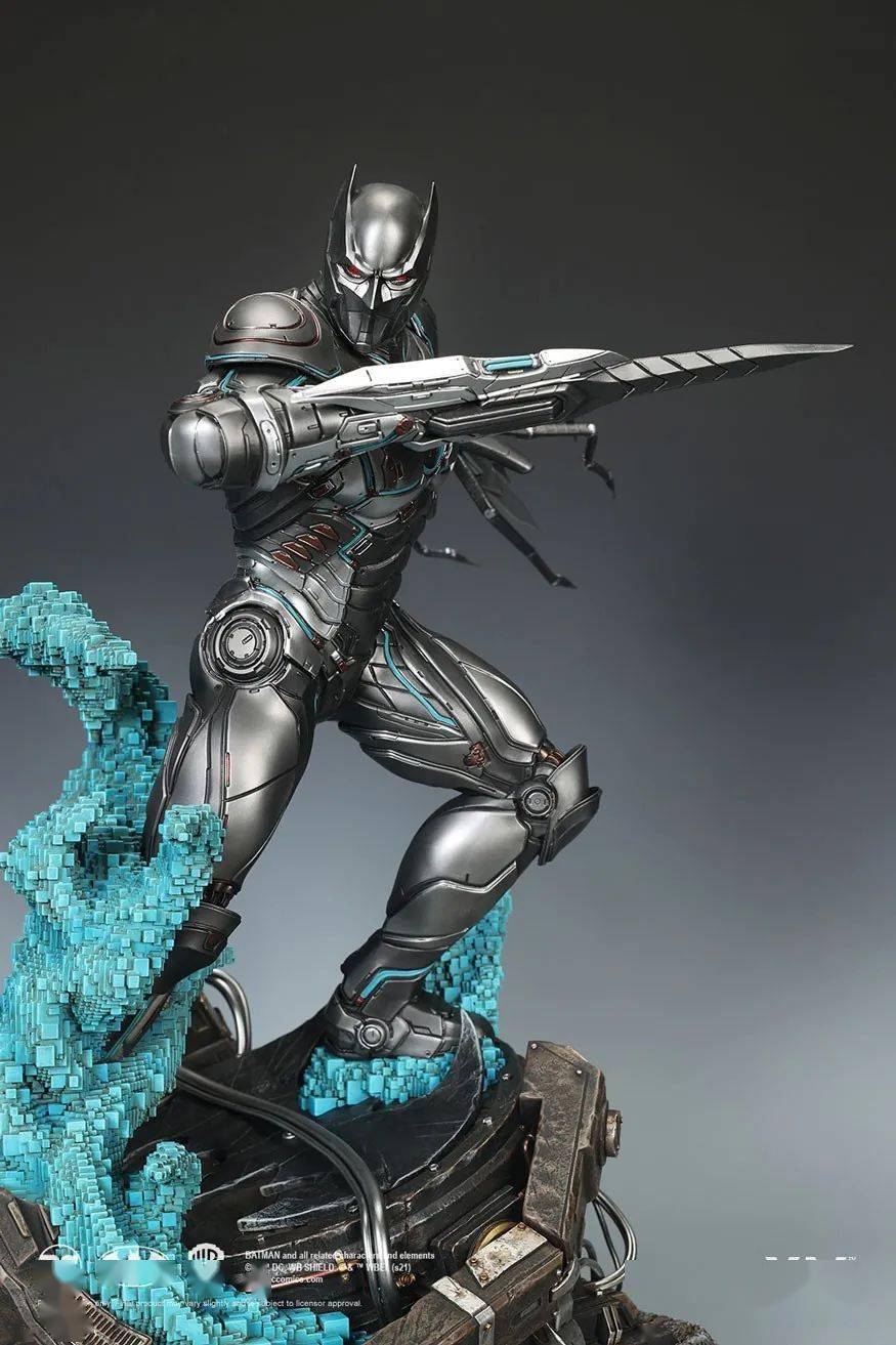 美系xmstudios新品14dc漫画darknightsmetal蝙蝠侠杀戮机器全身雕像
