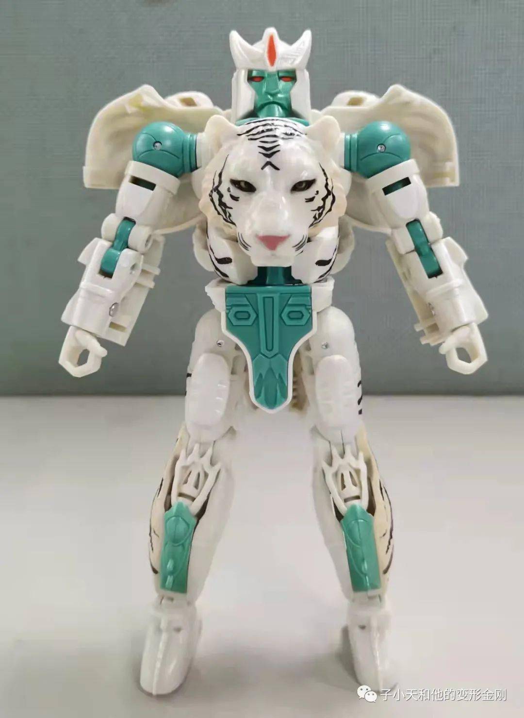 【评玩具】子小天:粑粑总测评《变形金刚 王国系列新品—v级白虎勇士