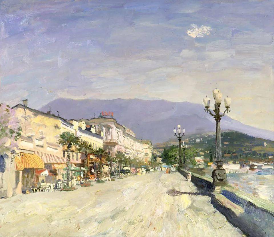 俄罗斯画家巴托杜加扎波夫清新纯净色调和谐独特的色彩之美