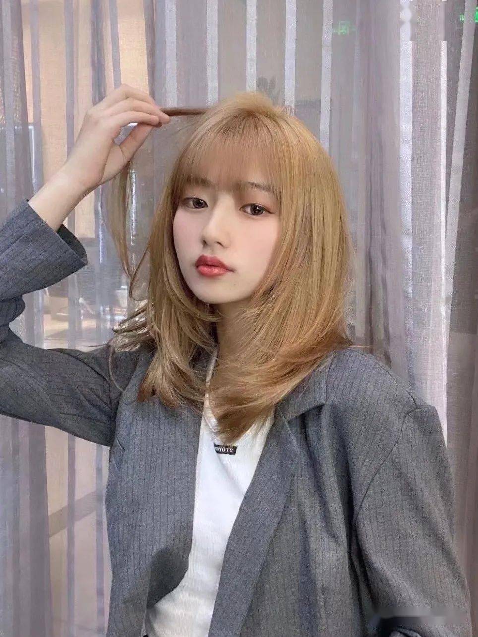 2021年发尾烫火了