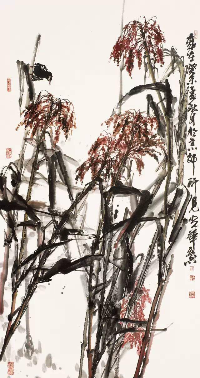 人物于光华传统大写意花鸟画的坚守与传扬者