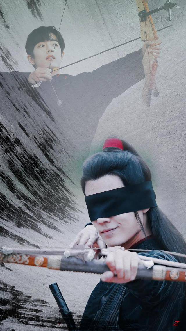 肖战射箭图片:好好看啊