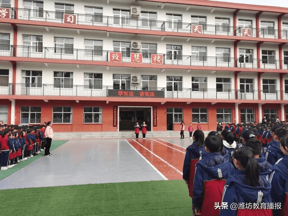 潍城区实验小学学宪法讲宪法争做宪法小卫士