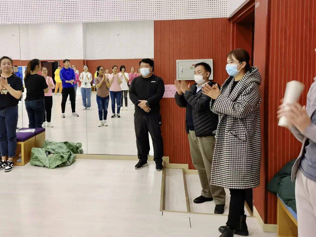 舞动冬奥风采展示顺义风貌区文旅局党组书记局长申志红检查指导冬奥