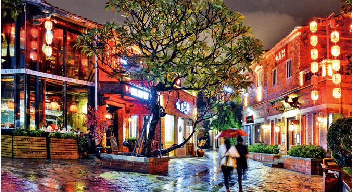 晋江英林老街图片