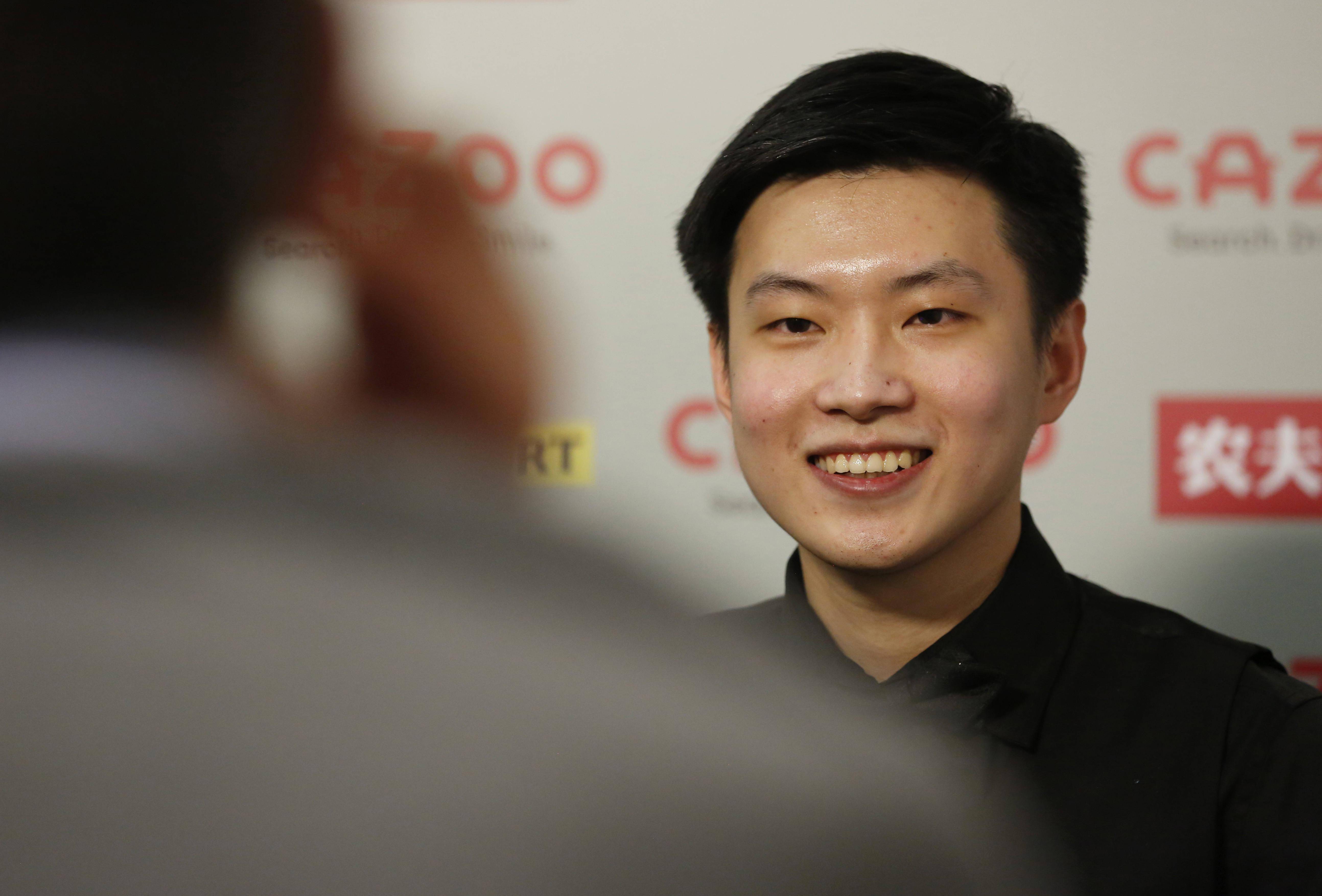 斯诺克——英锦赛:赵心童击败霍金斯挺进决赛_选手_比赛_中国