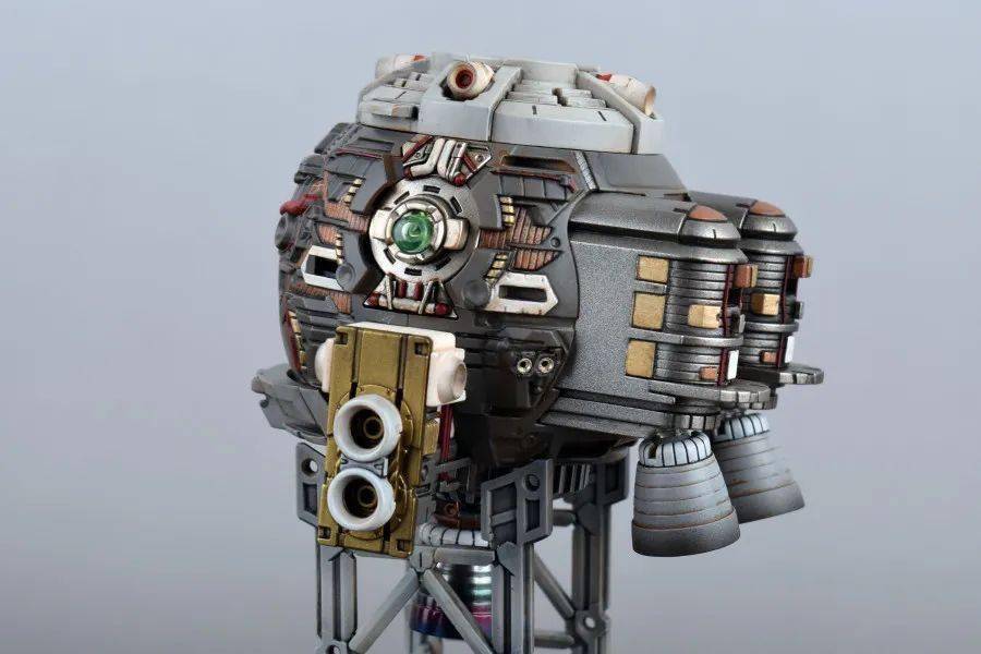 mg铁球加灯涂装细化改造