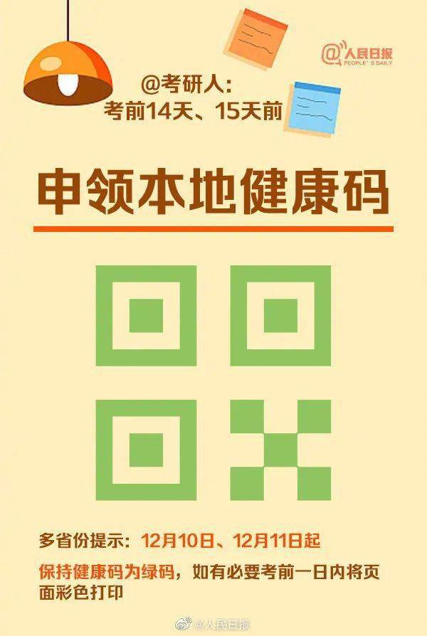 成功|@考研人，请收好这份“防疫准考套装”，加油！