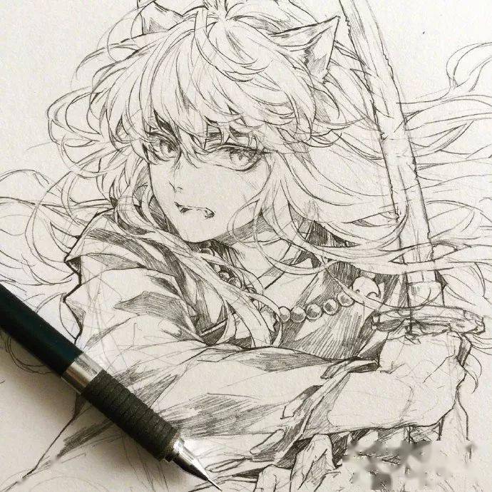 看完这位95后业余小姐姐笔下的手绘插画我觉得我买了支假笔