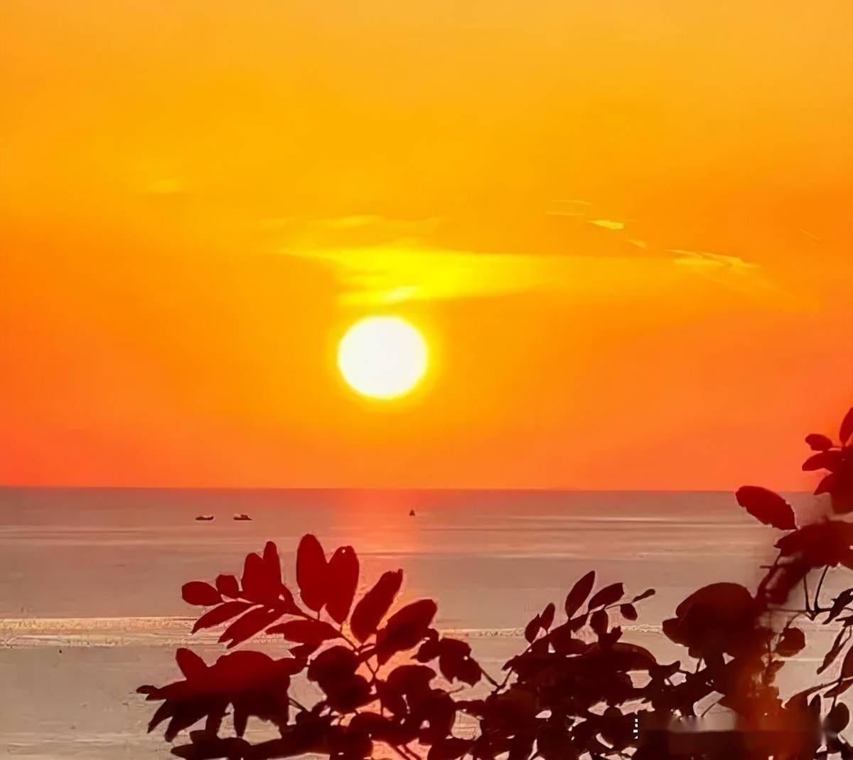 海面|长岛晚霞，一处藏在山海尽头的冬色秘境