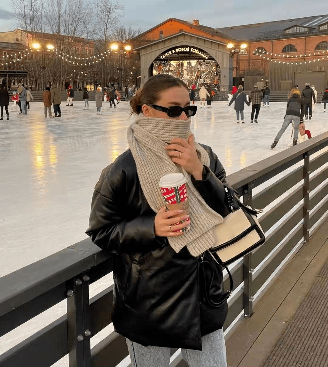 俄罗斯时尚博主的冬日保暖街拍look合集_气质_look_冬日