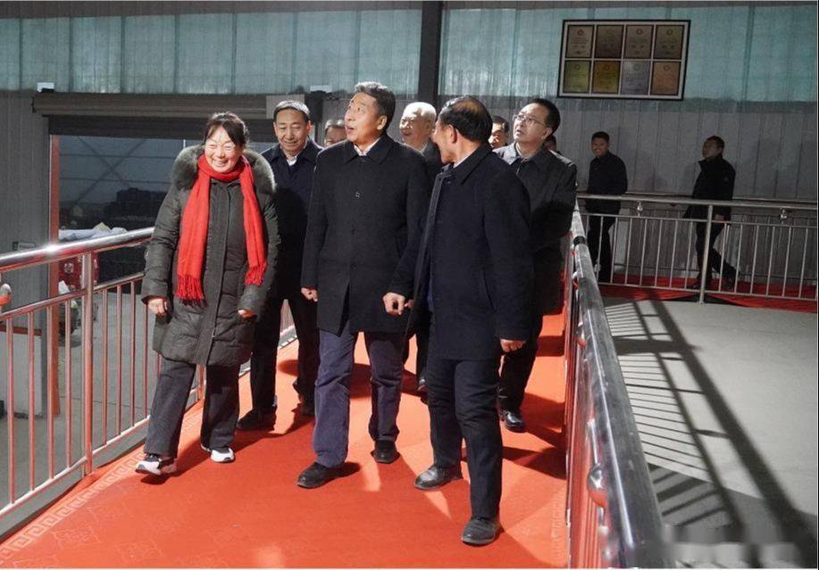 山西省供销社高建军一行深入临猗县调研专业合作社发展及项目建设情况
