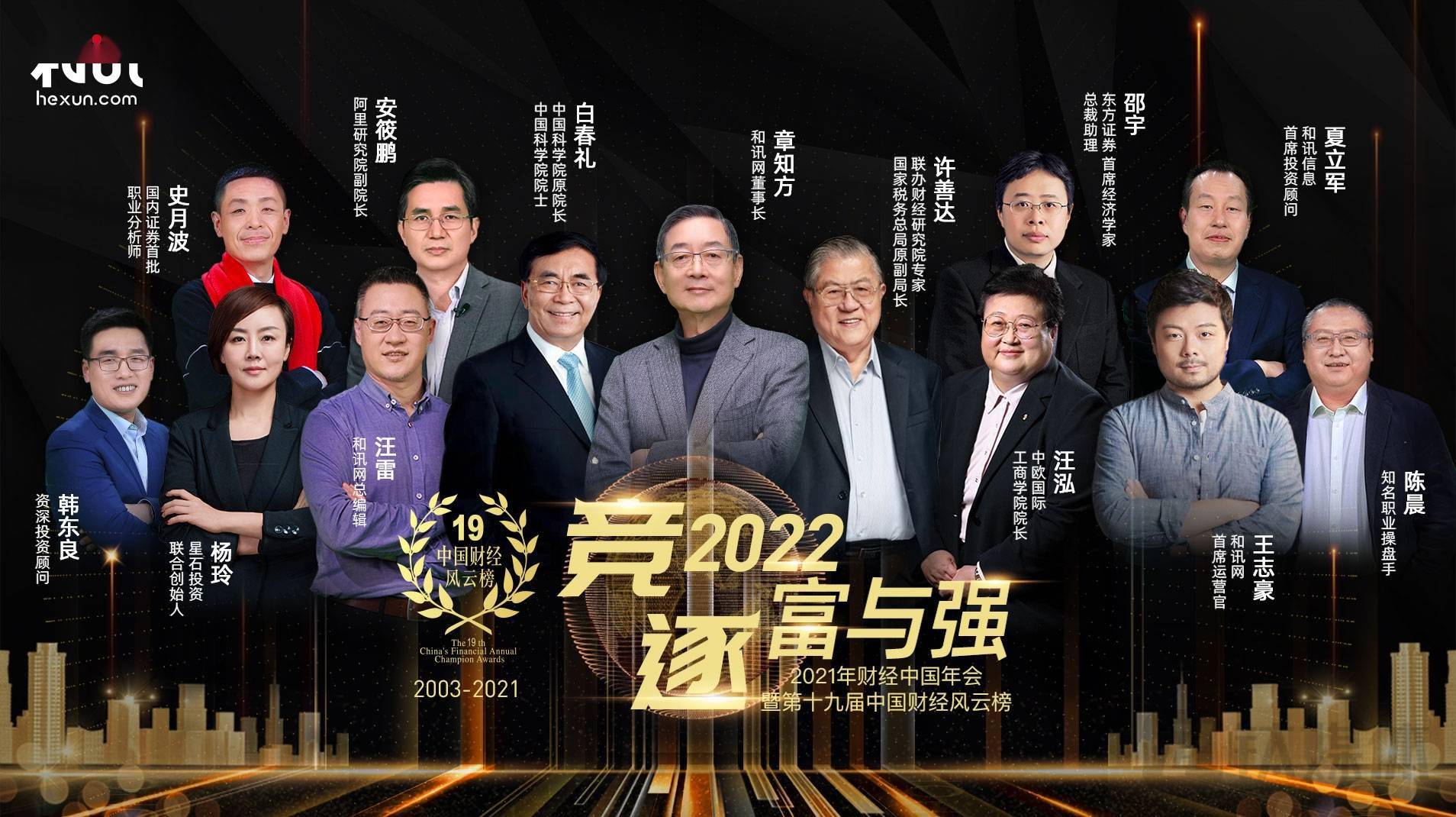 第十九届和讯财经风云榜落幕 2021年度(sgi指数)白皮书重磅发布