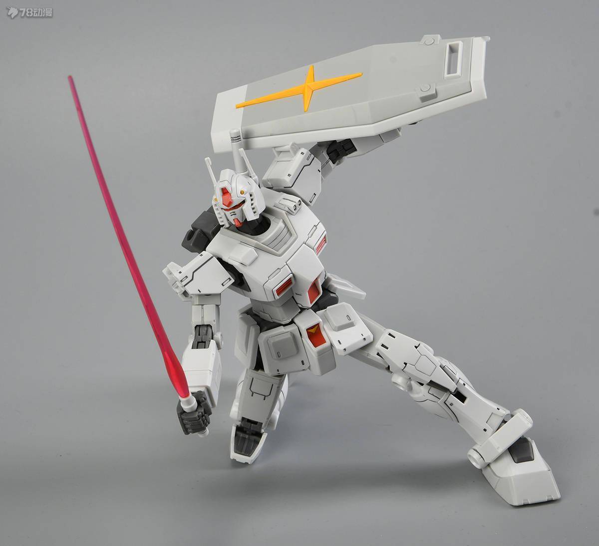 素质|78官测：万代 HG GTO 网限 RX-78-2出厂配色版