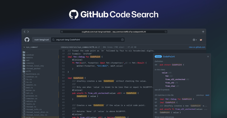代码|微软 GitHub 大幅改进代码搜索功能，已发布技术预览版