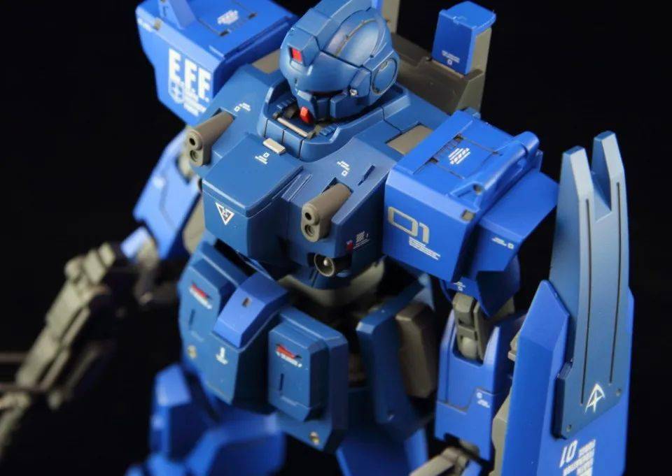 [小t高達秀]hguc rx-79bd-1 藍色命運一號機exam_克爾斯特_吉恩_戰鬥