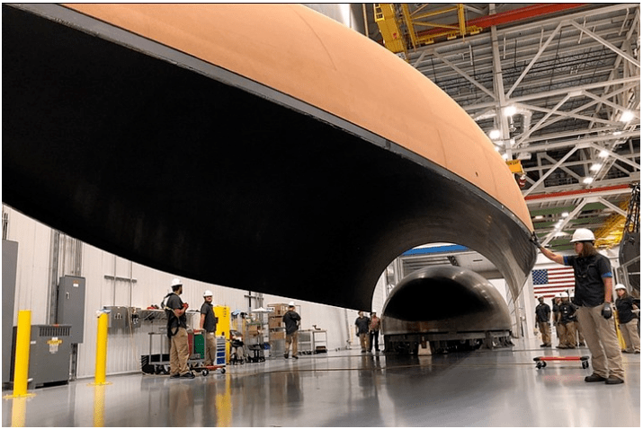 采用ooa复合材料的全美制整流罩升空