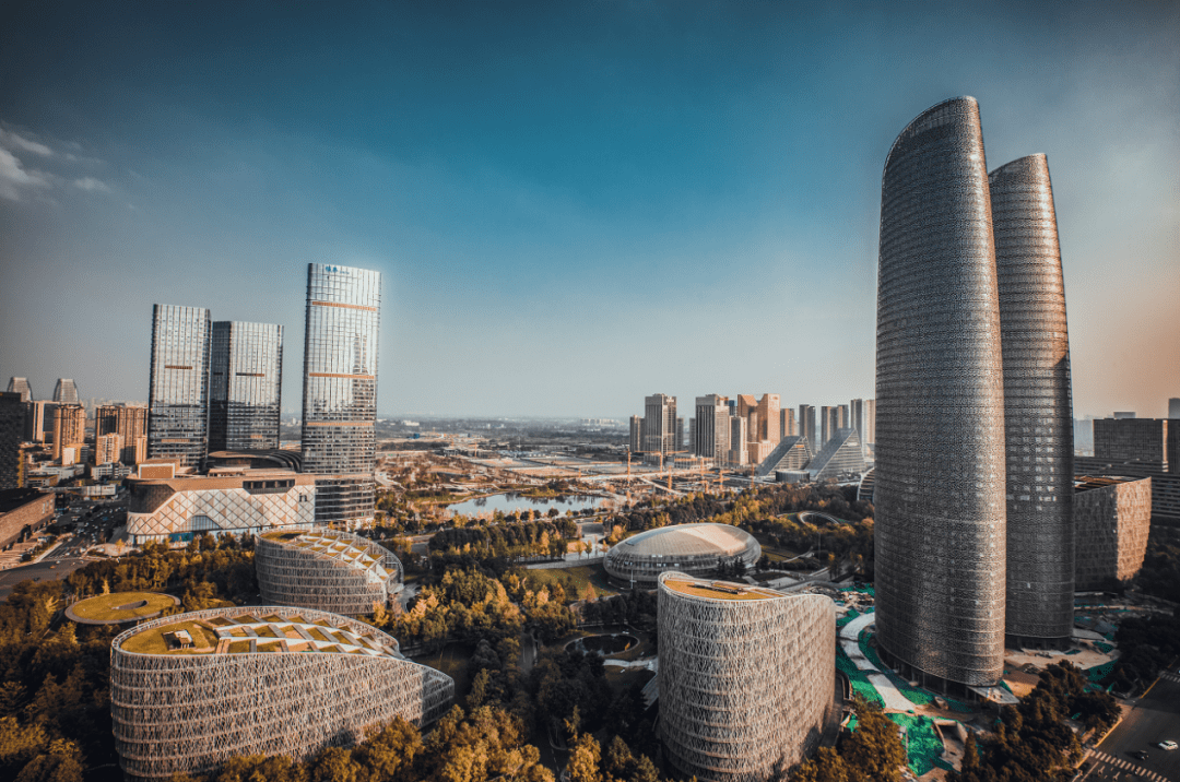 是时候揭开交子双塔的"神秘面纱"了!_金融_公园_成都