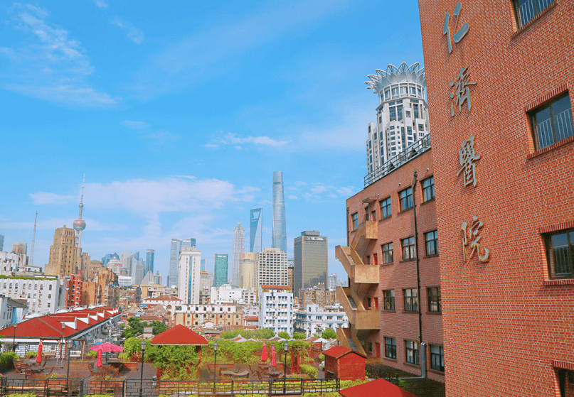 仁济医院西院老住院楼始建于1926年,竣工启用于1932年.