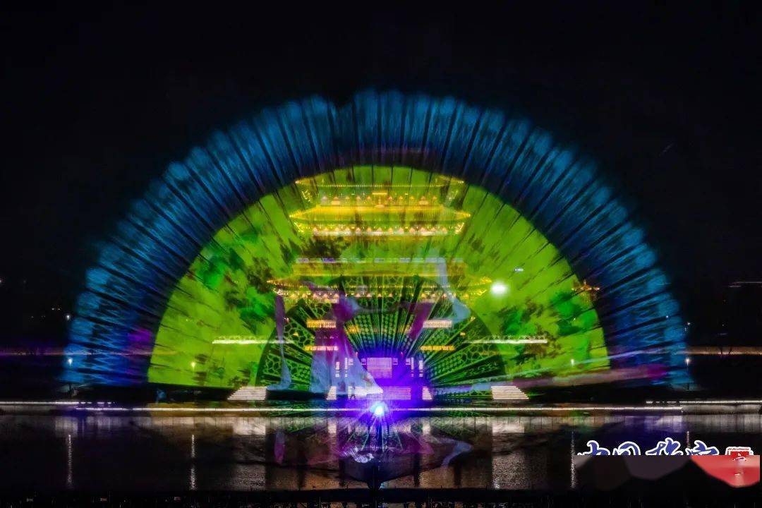 南雄雄州公园音乐喷泉图片