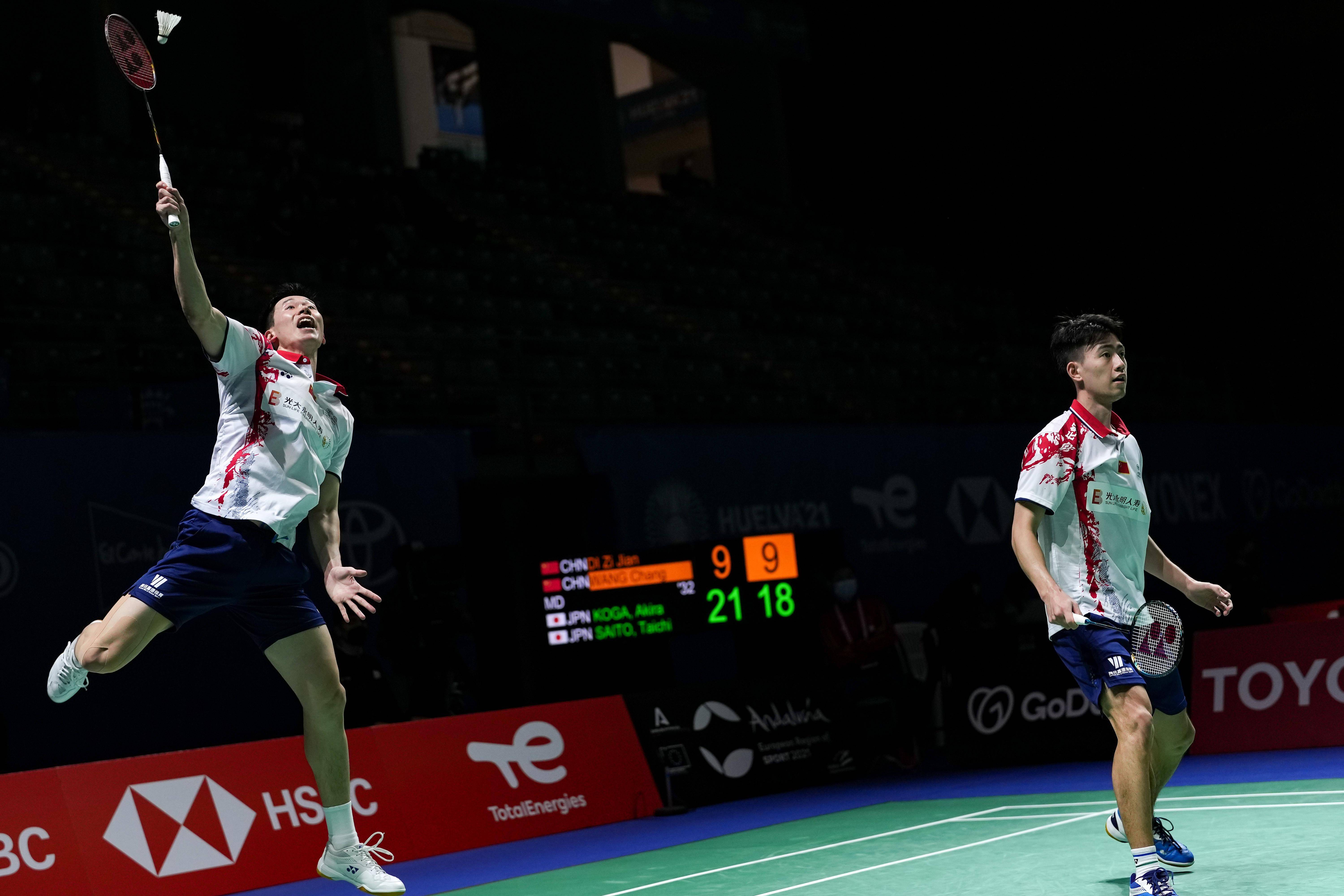 羽毛球世锦赛王昶邸子健首轮出局