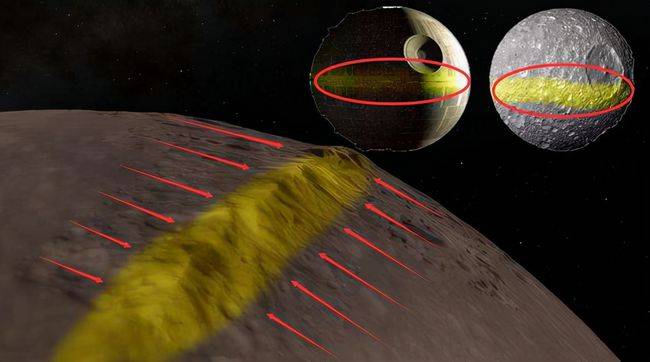 繼月球之後土衛八被懷疑是人造天體或是外星廢棄飛船上