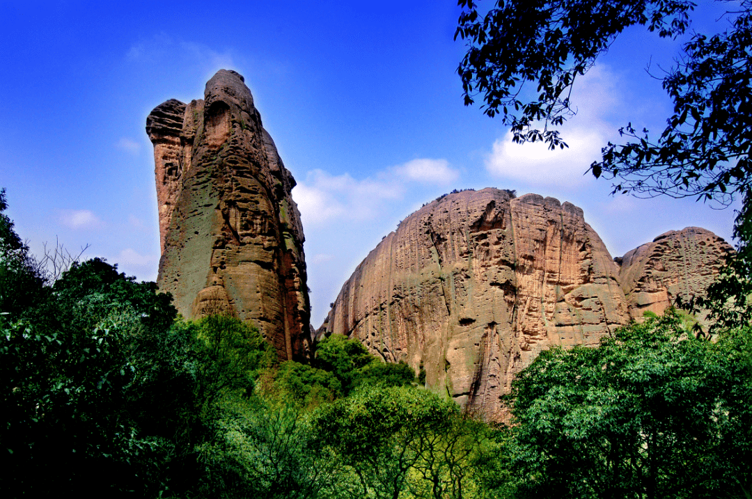 山上看龟峰,如痴如幻_神龟_景区_弋阳