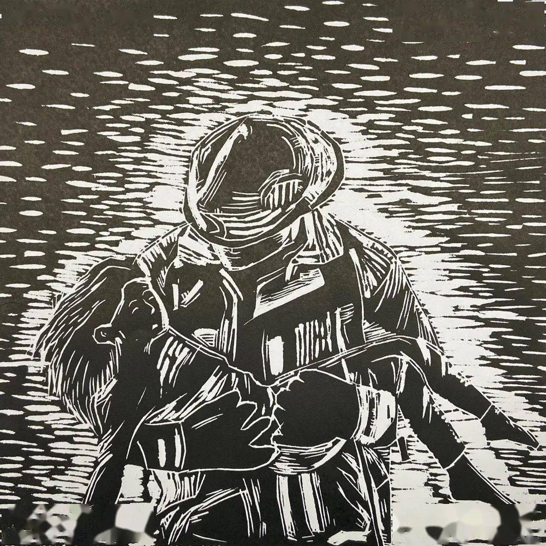 松溪县举办首届我与火焰蓝版画作品征集活动