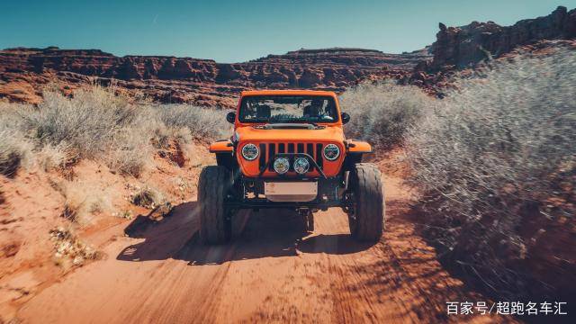横扫沙海定制版吉普牧马人沙漠风暴概念车