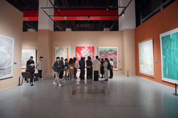 重庆市|第四届重庆市中国画作品展开幕