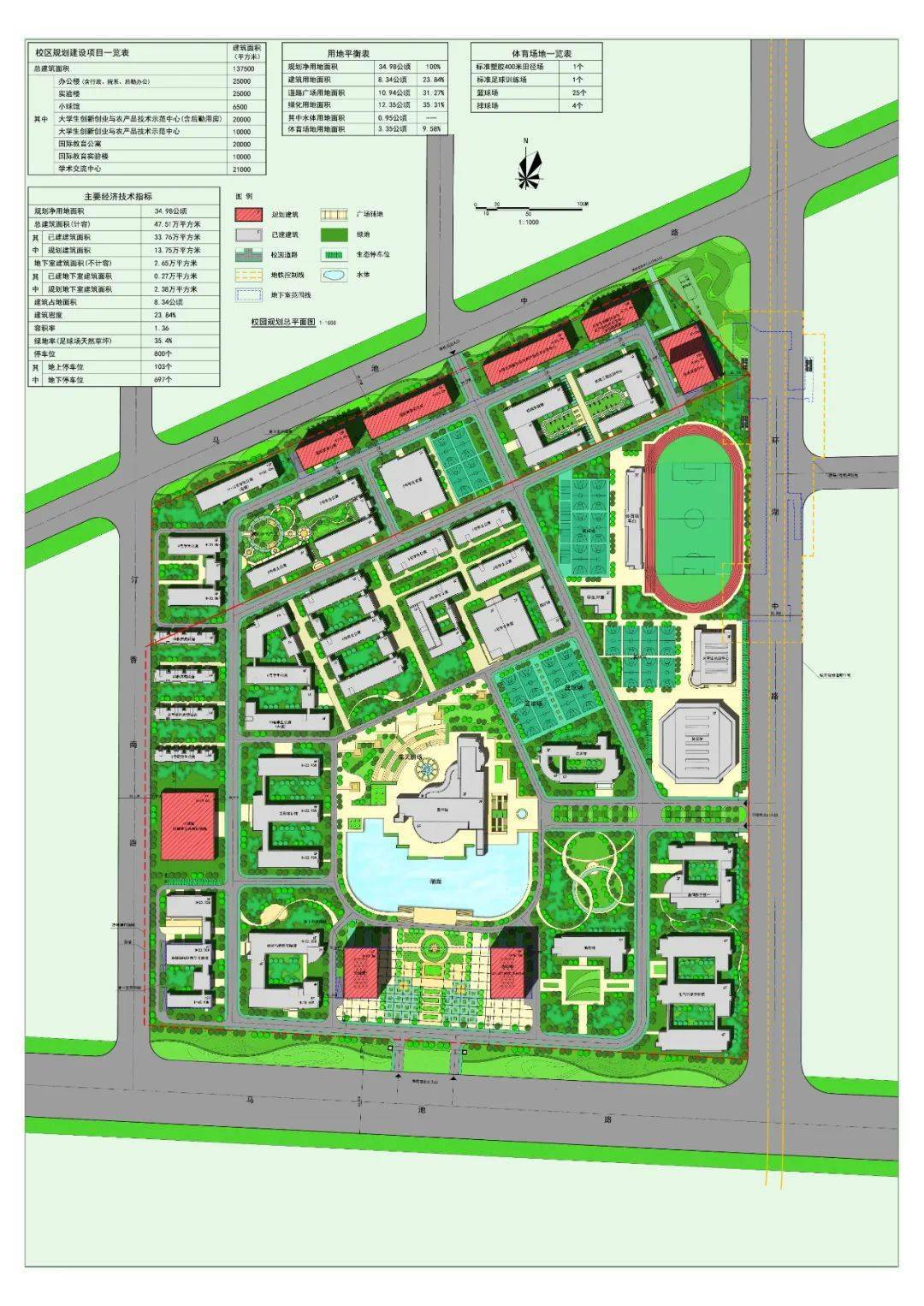 武汉轻工大学校园规划修编方案批前公示