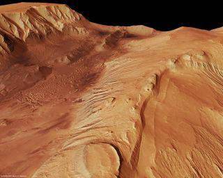 探测|欧俄联合探测项目在火星大峡谷发现大量水冰