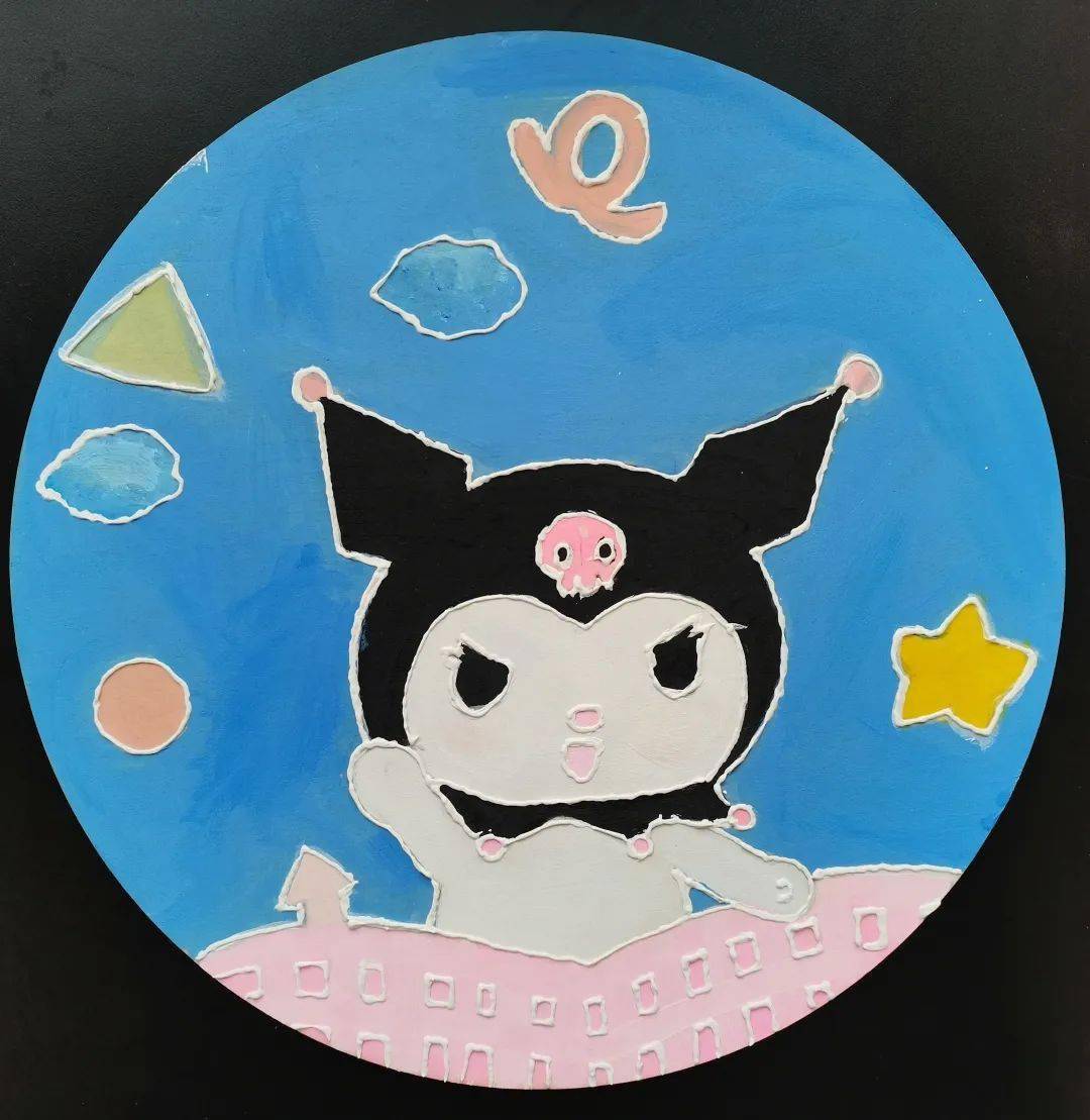 沥粉画是源于古代建筑上漆艺的一种工艺装饰的画种