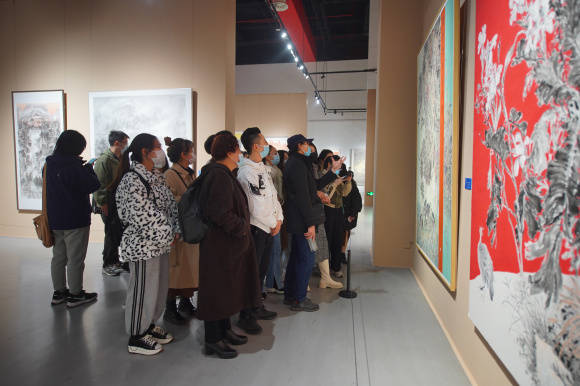 重庆市|第四届重庆市中国画作品展开幕