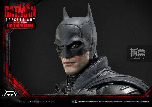 蝙蝠侠PRIME 1 STUDIO 1/3 2022电影 THE BATMAN 蝙蝠侠雕像