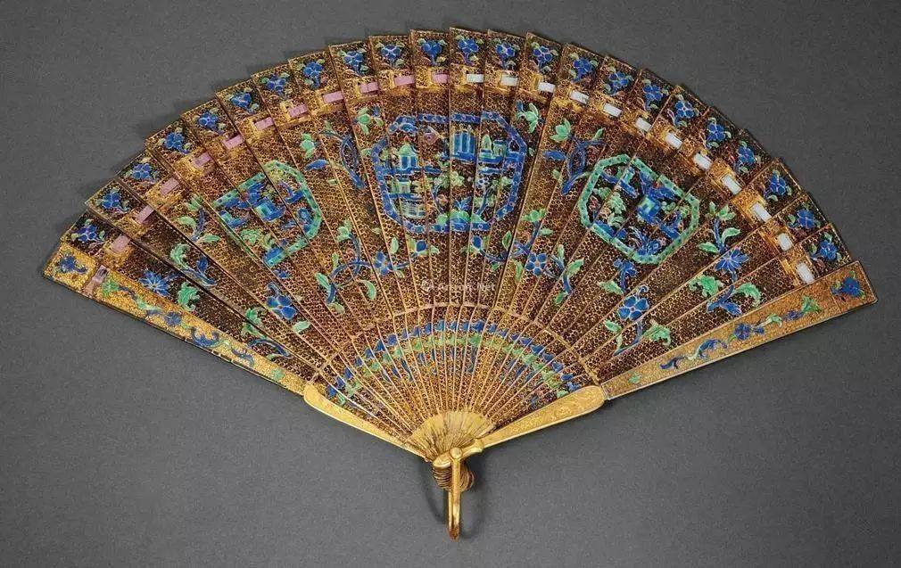 这十把清代折扇告诉你,什么叫贫穷限制想象_人物_象牙_海甲