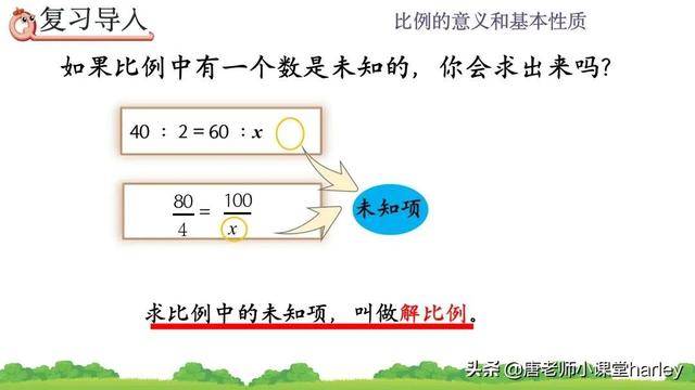 六年级数学比例的意义知识点总结 全面讲解 考点明析 例题解析 进行 方程 方法