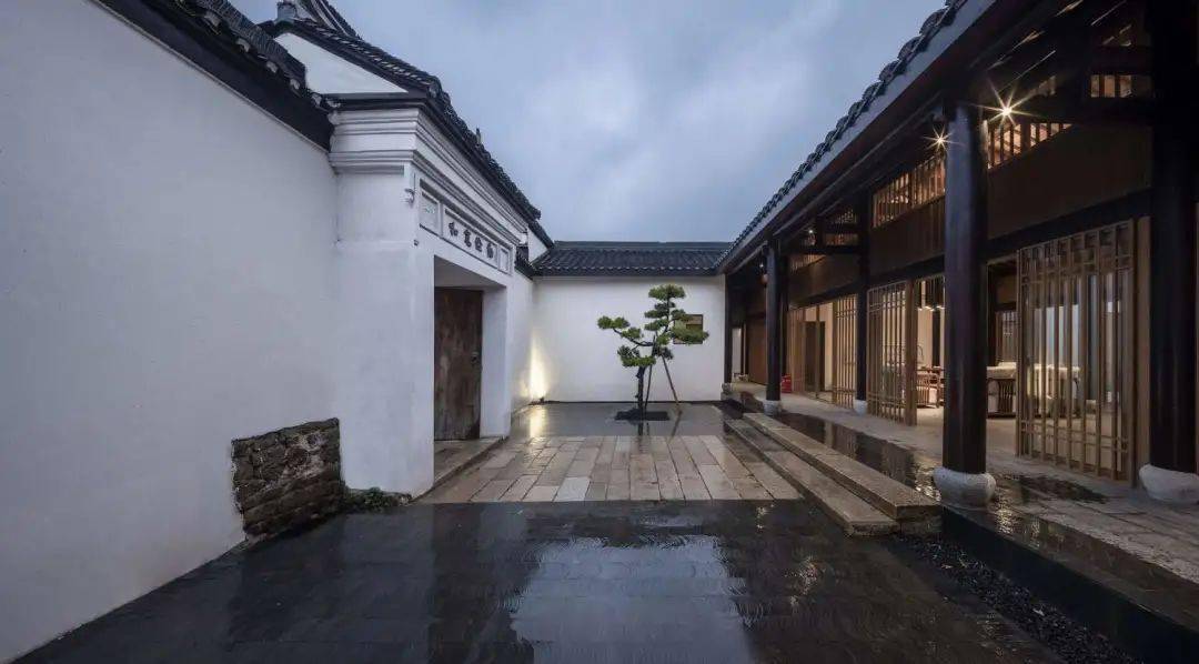 徽式建筑,艺术之美_前台_老街_改造