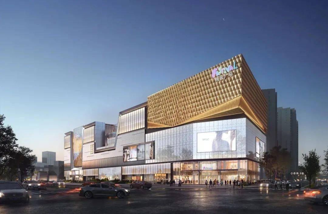 宁波鄞州世茂广场效果图宁波鄞州世茂广场位于宁波老江东,鄞州中心区