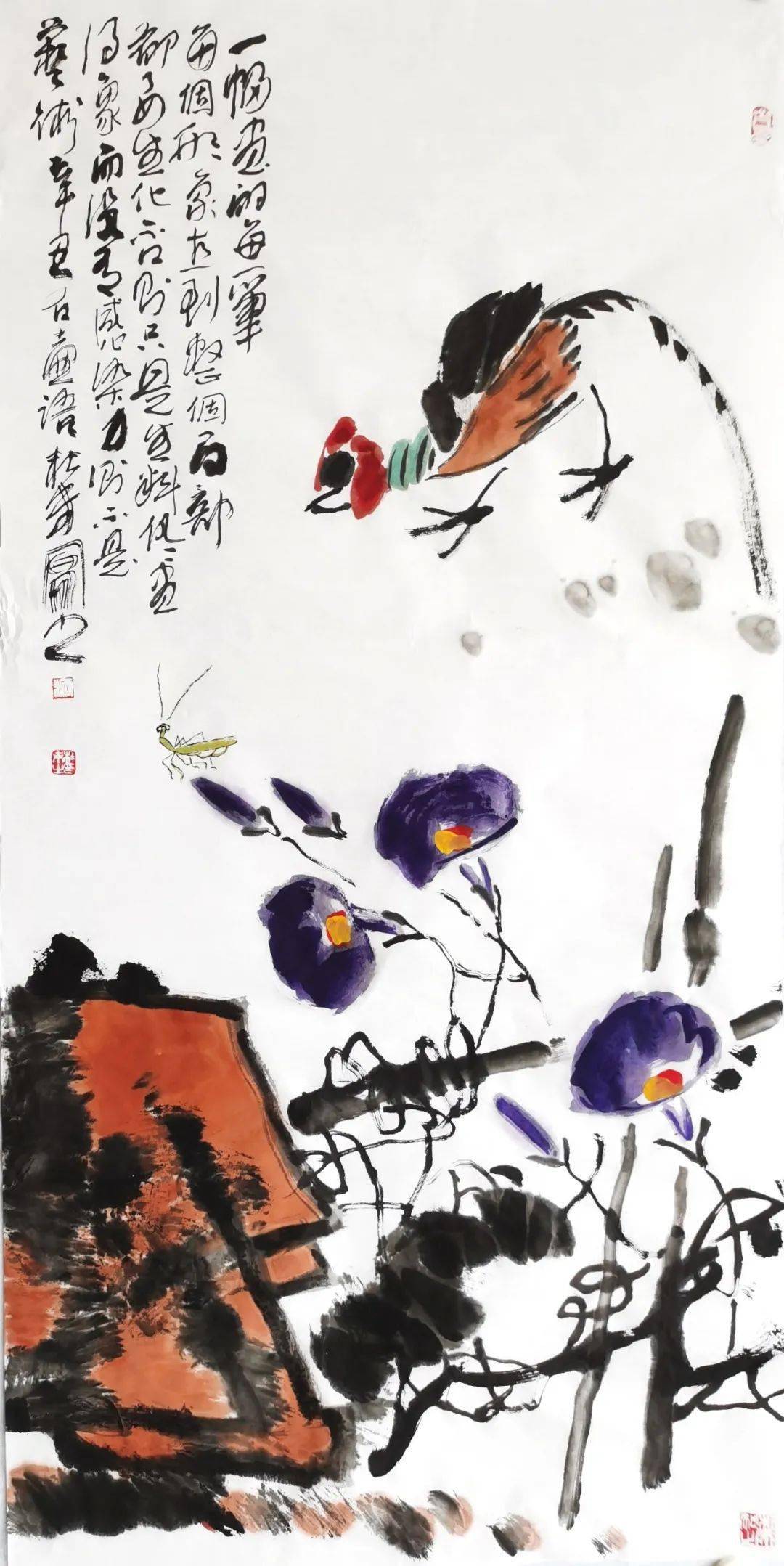 大美之境返朴归真杜未大写意花鸟画