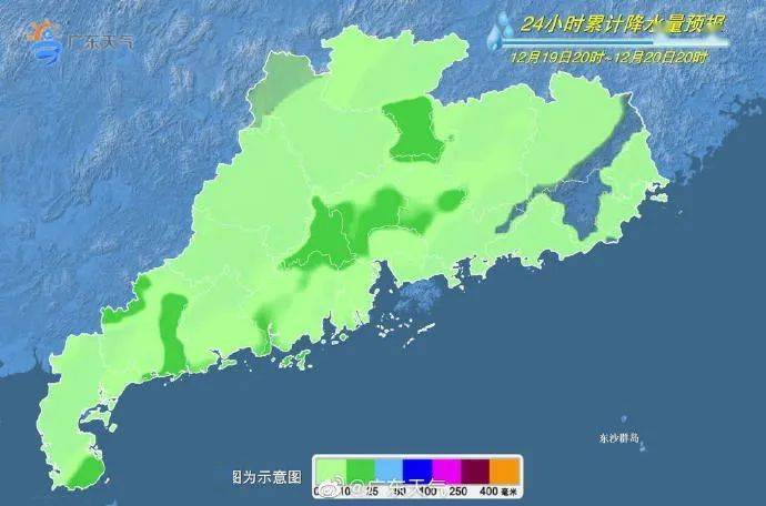 来袭|湿冷来袭！广东终于要下雨了→