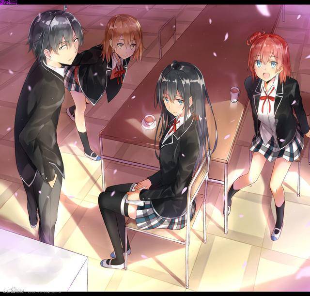 这部被称为人生导师的动画 你看过了吗 比企谷八幡 恋爱物语 动漫