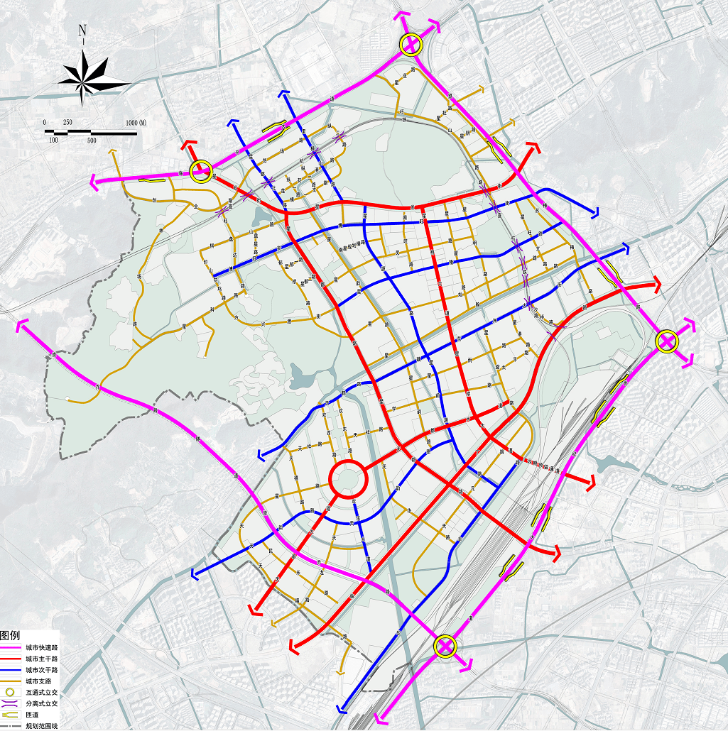 临平公园线路图图片