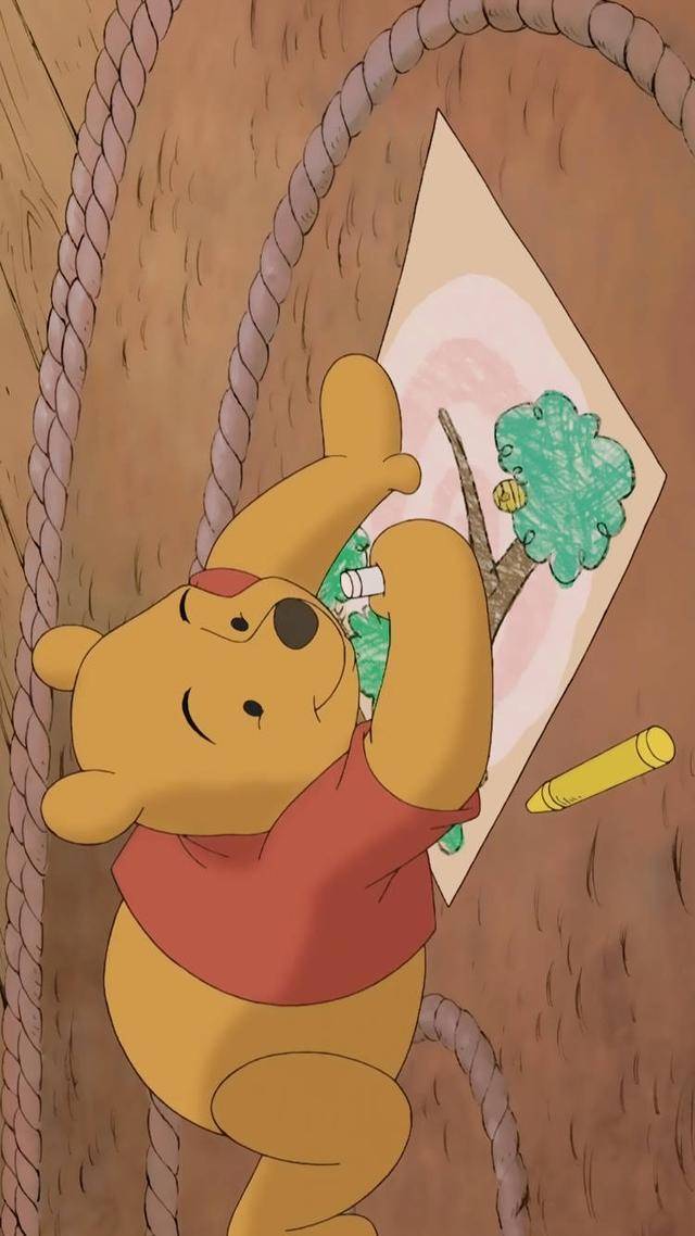 「小熊维尼壁纸」分享一组小熊维尼壁纸集