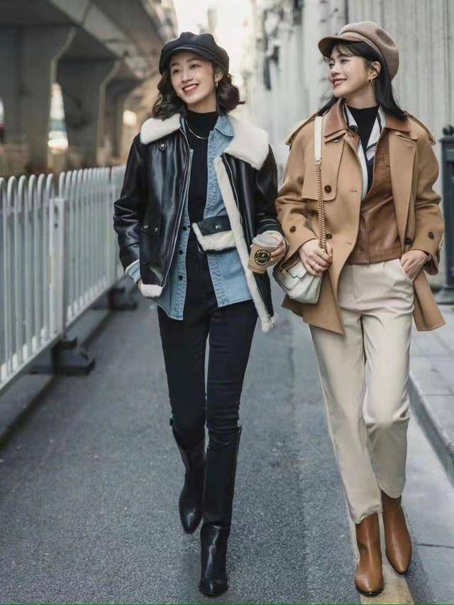 彰显气质的 大衣 靴子 潮流又大方 街头达人都爱这么穿 服装 视觉 女性