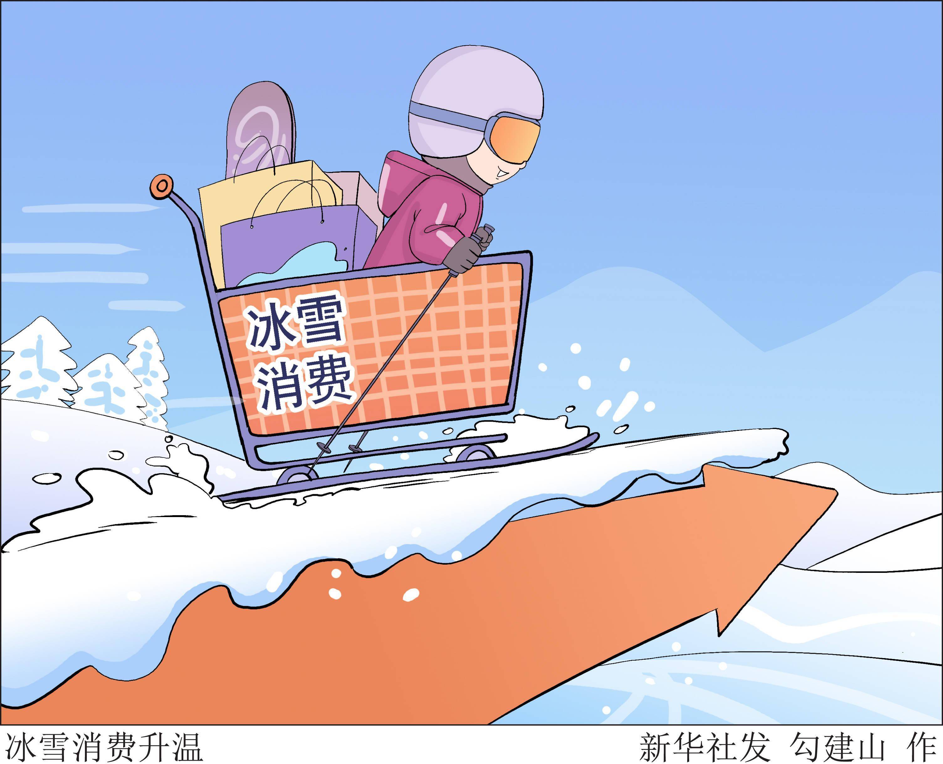 走近冬奥〕冰雪消费升温_同比增长_北京_订单